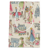 Een dag in Parijs Medium Cadeauzakje (Achterkant)