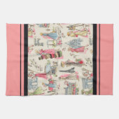 Een dag in Parijs Theedoek (Horizontaal)