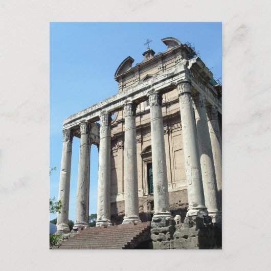 Een dag in Rome Briefkaart (Voorkant)