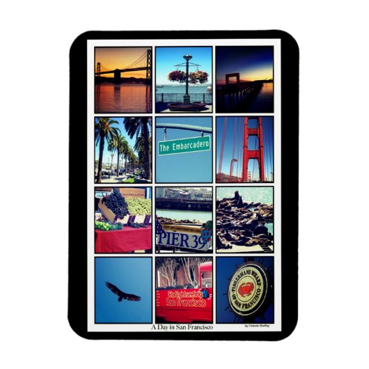 Een dag in San Francisco Magneet (Verticaal)