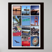 Een dag in San Francisco Poster (Voorkant)