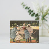 "Een dag in Versailles" Briefkaart (Staand voorkant)