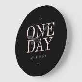Eén dag - Inspirerende offertes voor zwarte roze d Grote Klok (Hoek)