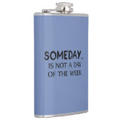 Een dag is geen dag van de week heupfles (Rechts)