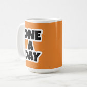 Eén dag koffiemok (Voorkant links)