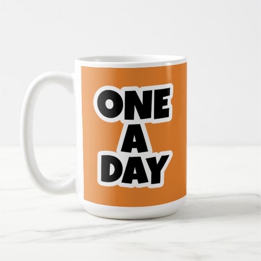 Eén dag koffiemok (Links)