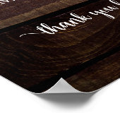 Een dag later, trouwrepetitie, diner welkomstpunte poster (Hoek)