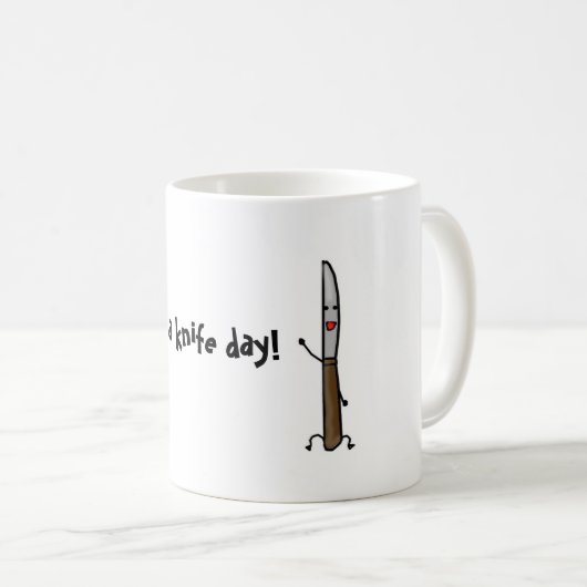 Een dag leven! Pun-Mok Koffiemok (Voorkant rechts)