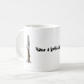 Een dag leven! Pun-Mok Koffiemok (Voorkant links)