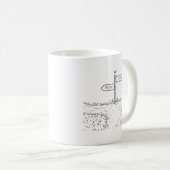 Eén dag of één dag Motivatie Mok (Voorkant rechts)