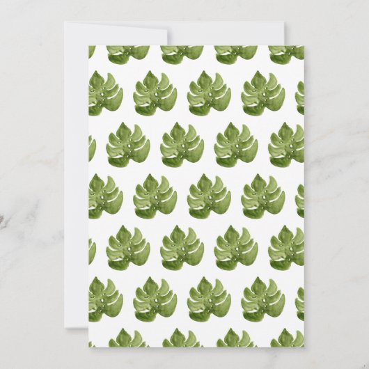 Een dag om alle feestdieren te roepen kaart (Achterkant)