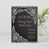 Een dag om Lace Wedding te onthouden Kaart (Staand voorkant)