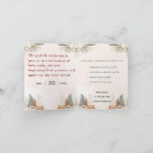 "Een dag om te onthouden - ons bruiloftsuitnodigin Kaart (Binnen)