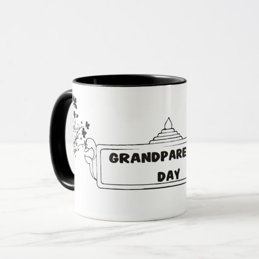 Een dag om te vieren - mok (Voorkant links)