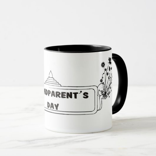 Een dag om te vieren - mok (Voorkant rechts)