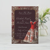 Een dag om trouwjurk te onthouden kaart (Staand voorkant)