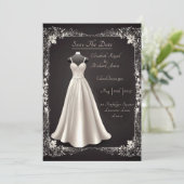 Een dag om trouwjurk te onthouden kaart (Staand voorkant)