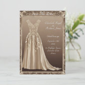Een dag om trouwjurk te onthouden kaart (Staand voorkant)