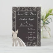 Een dag om trouwjurk te onthouden kaart (Staand voorkant)