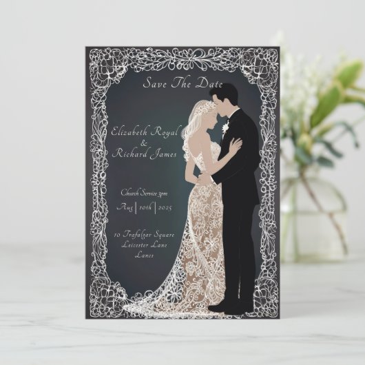 Een dag om trouwjurk te onthouden kaart (Staand voorkant)