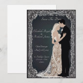 Een dag om trouwjurk te onthouden kaart (Voorkant / Achterkant)