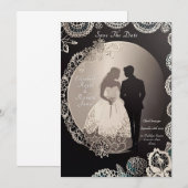 Een dag om trouwjurk te onthouden kaart (Voorkant / Achterkant)