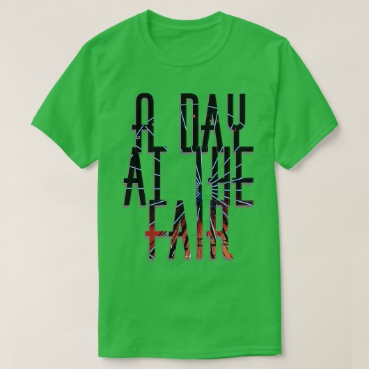 Een dag op de beurs t-shirt (Design voorkant)