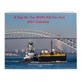 Een dag op de (KVK) Kill Van Kull— kalender 2021