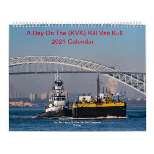 Een dag op de (KVK) Kill Van Kull— kalender 2021