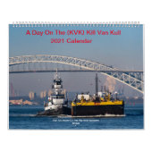 Een dag op de (KVK) Kill Van Kull— kalender 2021 (Hoes)