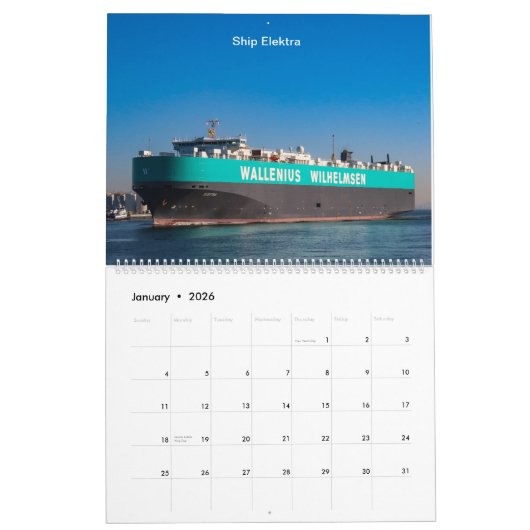 Een dag op de (KVK) Kill Van Kull— kalender 2021 (Jan 2026)