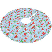 Een dag op de Noordpool tijdens Kerstmis Kerstboom Rok (Gekanteld)