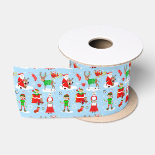 Een dag op de Noordpool tijdens Kerstmis Satijnen Lint