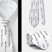 Een dag op een tijd 12 stap programma stropdas