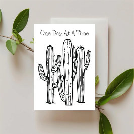 Eén Dag Op Een Tijd — Desert Ink Steunkaart Kaart