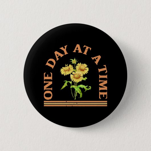 Eén Dag Op Een Tijd Ronde Button 5,7 Cm (Voorkant)