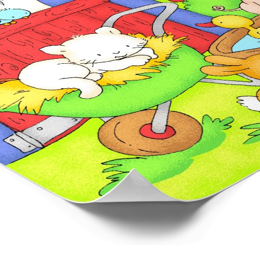 Een dag op het Boerderij Poster (Hoek)