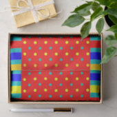 Een dag op het circus kinderfeestje gepersonalisee tissuepapier (Geschenk)