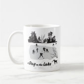 Een dag op het Hockey-meer Koffiemok (Links)