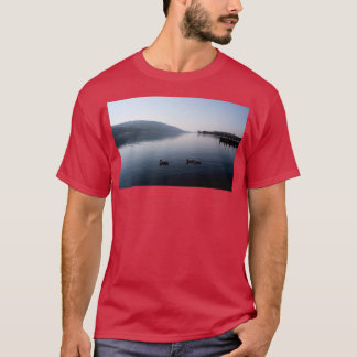 Een dag op het meer van het Coniston-meer T-shirt