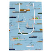 Een dag op het rivieroevermeer medium cadeauzakje (Achterkant)