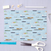 Een dag op het rivieroevermeer tissuepapier (Craft)