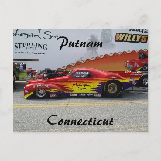 Een dag op het Show Briefkaart (Voorkant)