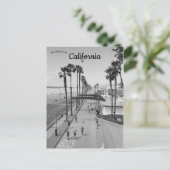 Een dag op het strand bij Oceanside California Briefkaart (Staand voorkant)