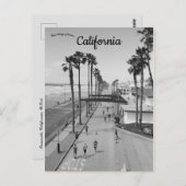 Een dag op het strand bij Oceanside California Briefkaart (Voorkant / Achterkant)
