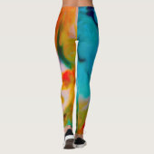 "Een dag op het strand" leggings (Achterkant)