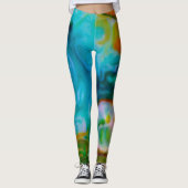 "Een dag op het strand" leggings (Voorkant)