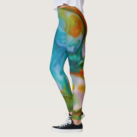 "Een dag op het strand" leggings (Links)