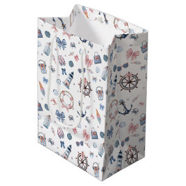 Een dag op het strand! medium cadeauzakje