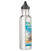 Een dag op het strand met Jasper en Friends Waterfles (Links)